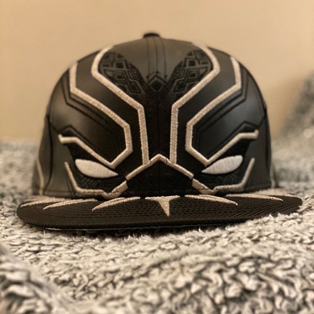 Black Panther Flat Brim Hat